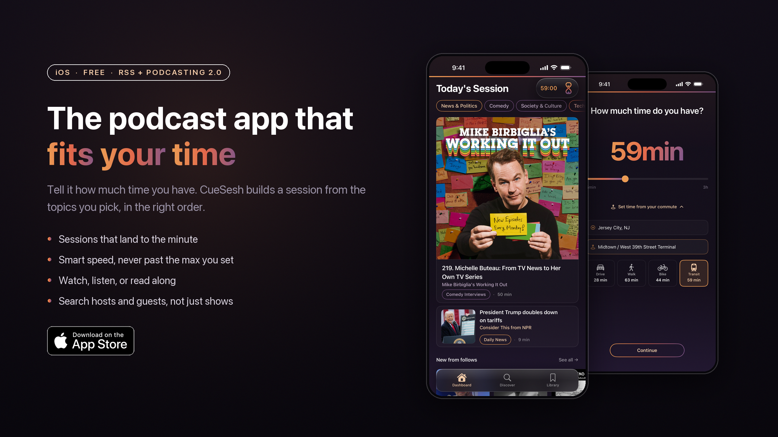 CueSesh screenshot 1