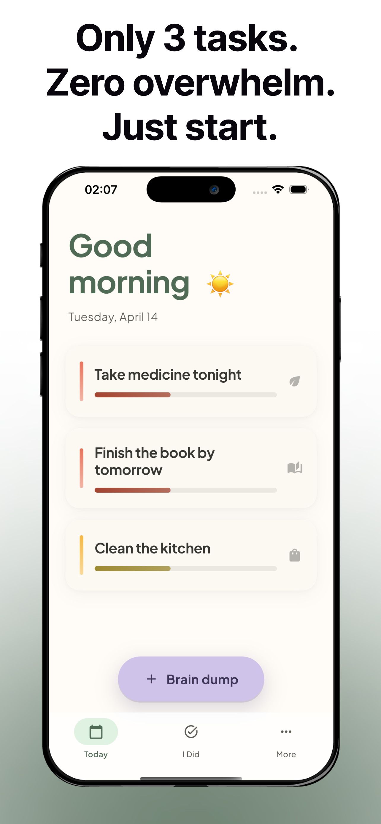 ADHD Task Manager: FocusBrew screenshot 1
