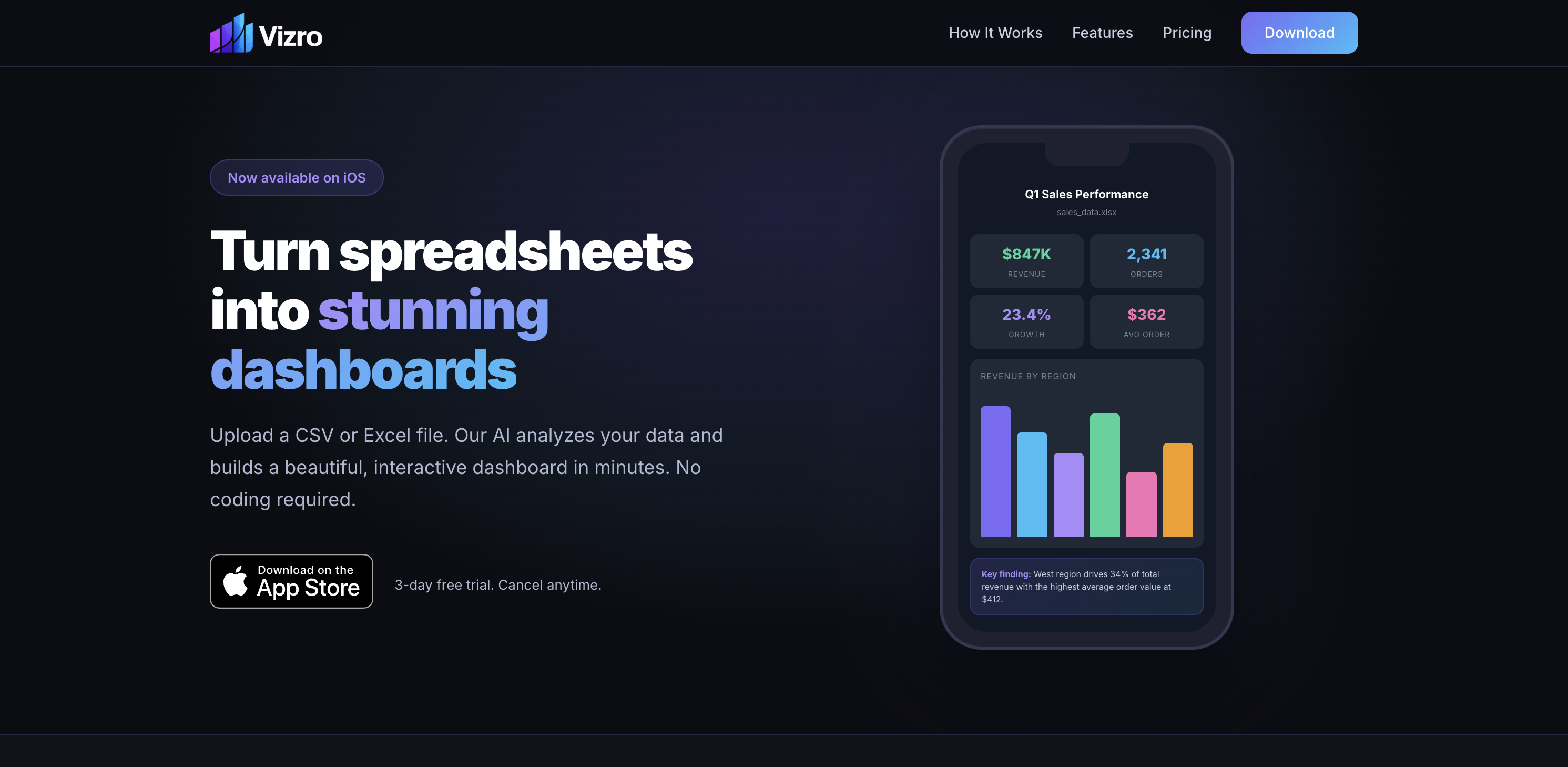 Vizro screenshot 1