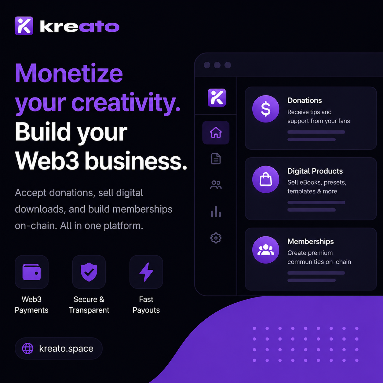 Kreato screenshot 1