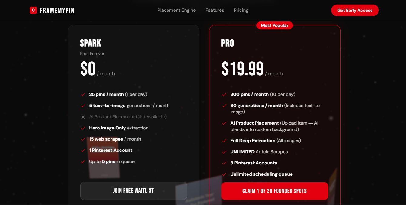 FrameMyPin screenshot 1