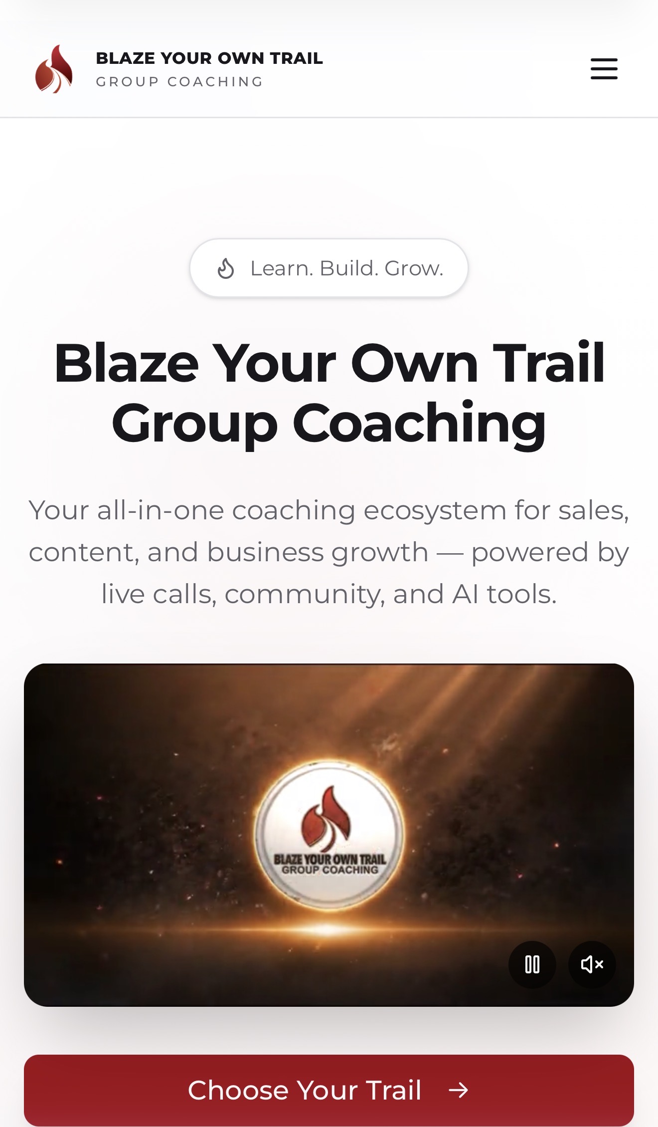 Blaze Your Own Trail Group Coaching screenshot 1