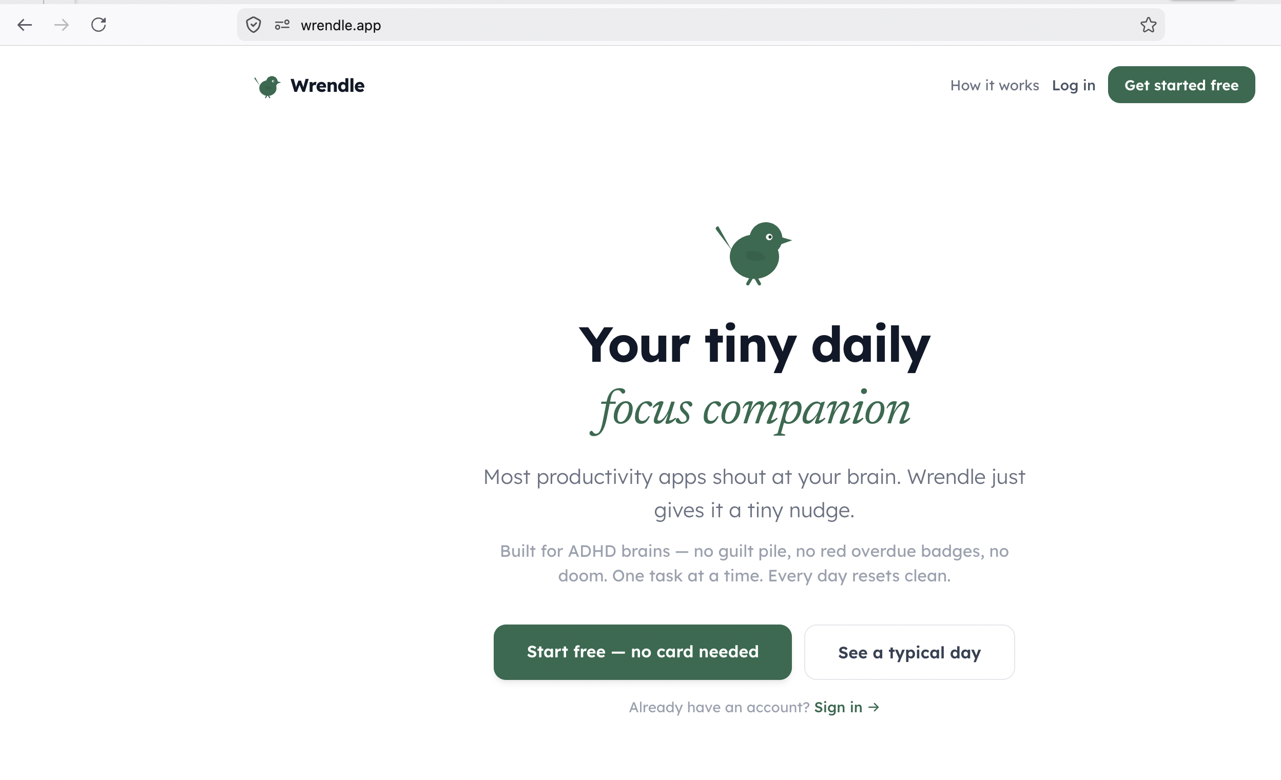 Wrendle screenshot 1