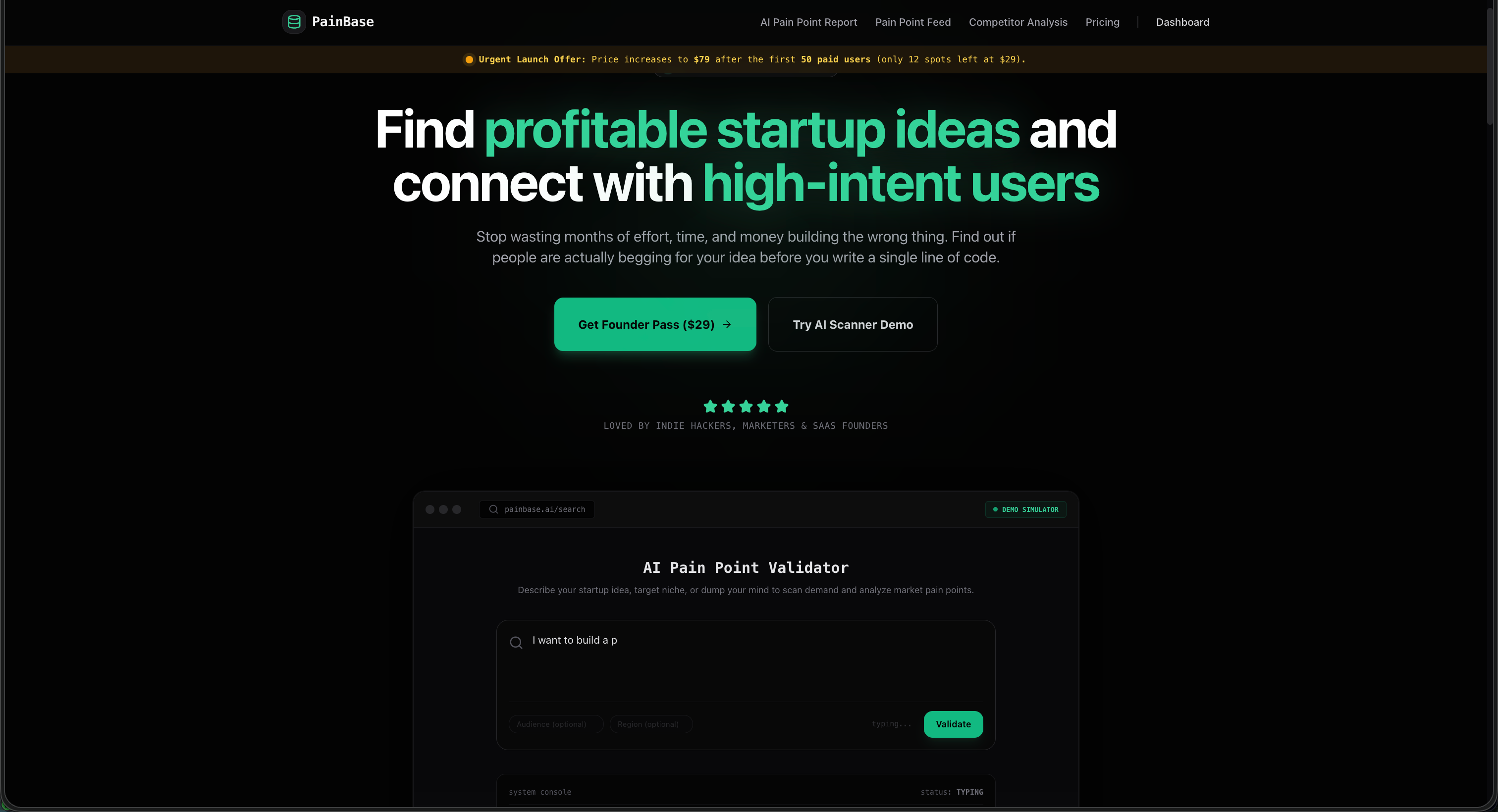 PainBase screenshot 1