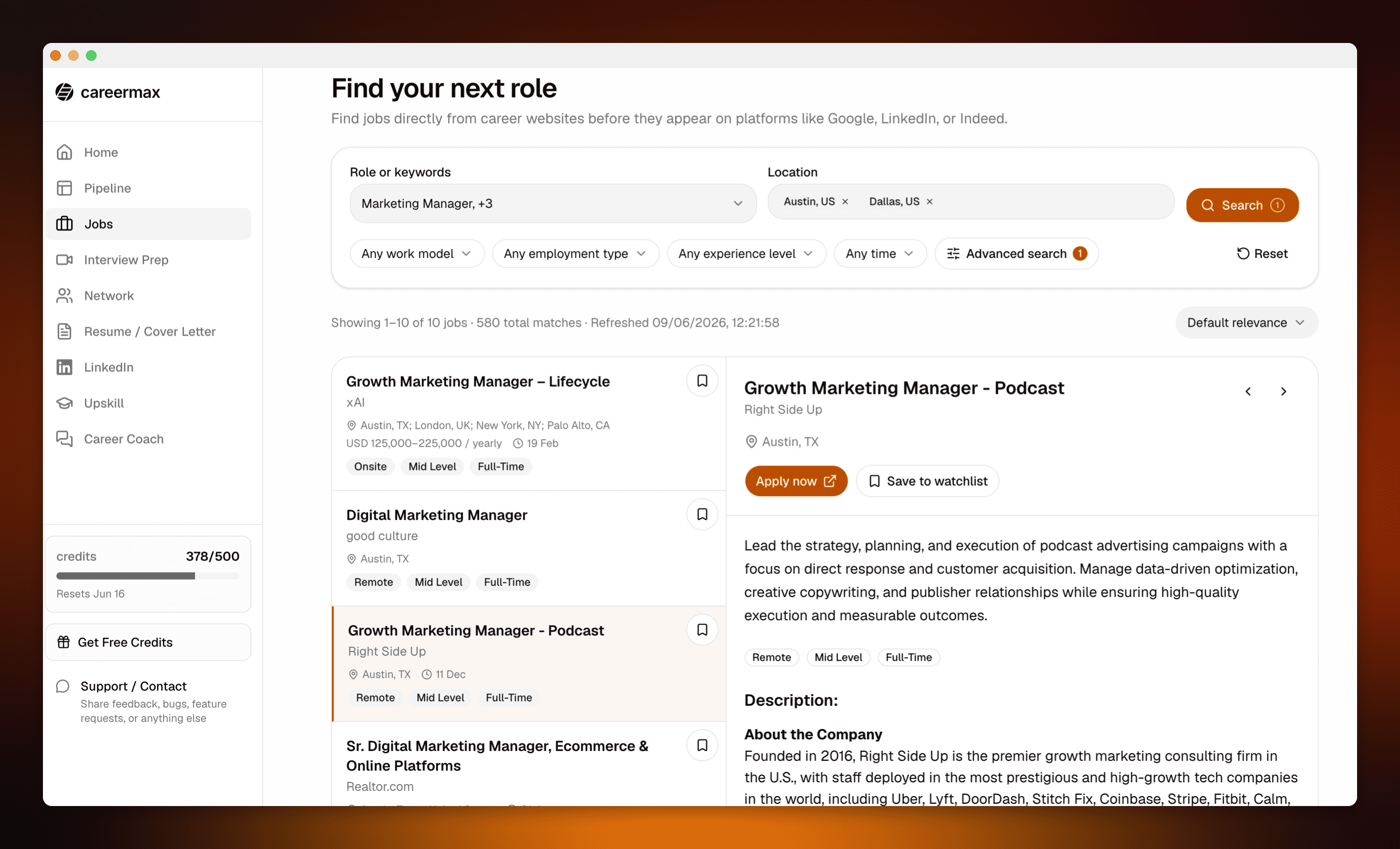 careermax screenshot 1
