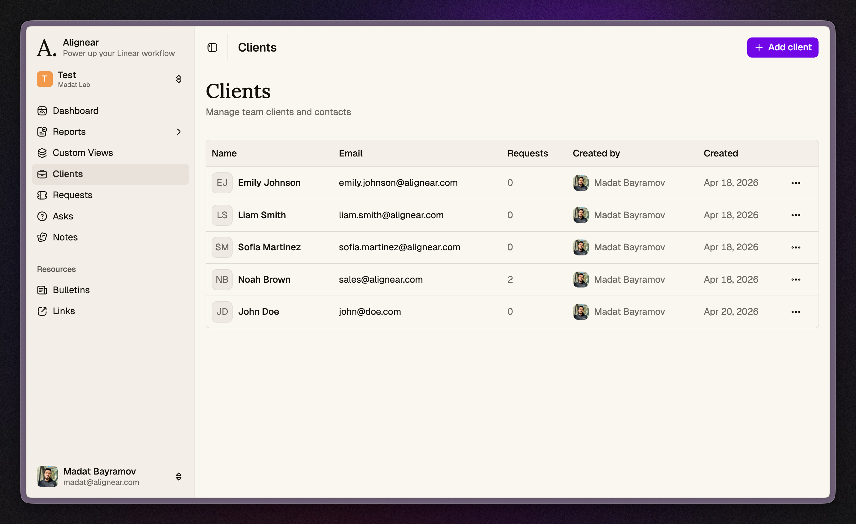 Alignear screenshot 1