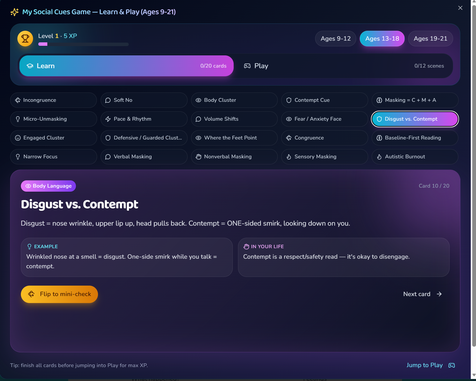 FeelingsHelper screenshot 1