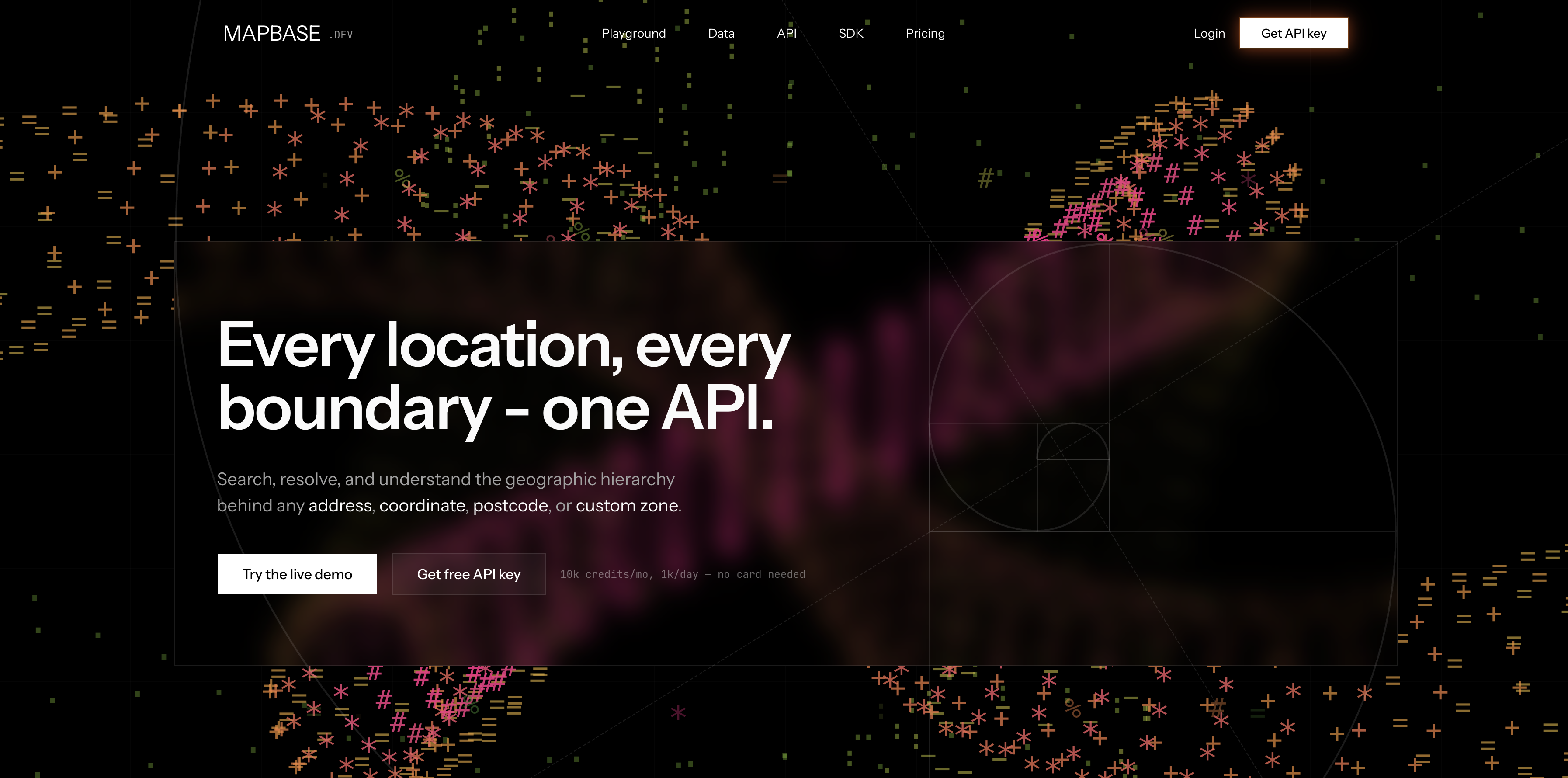 Mapbase screenshot 1