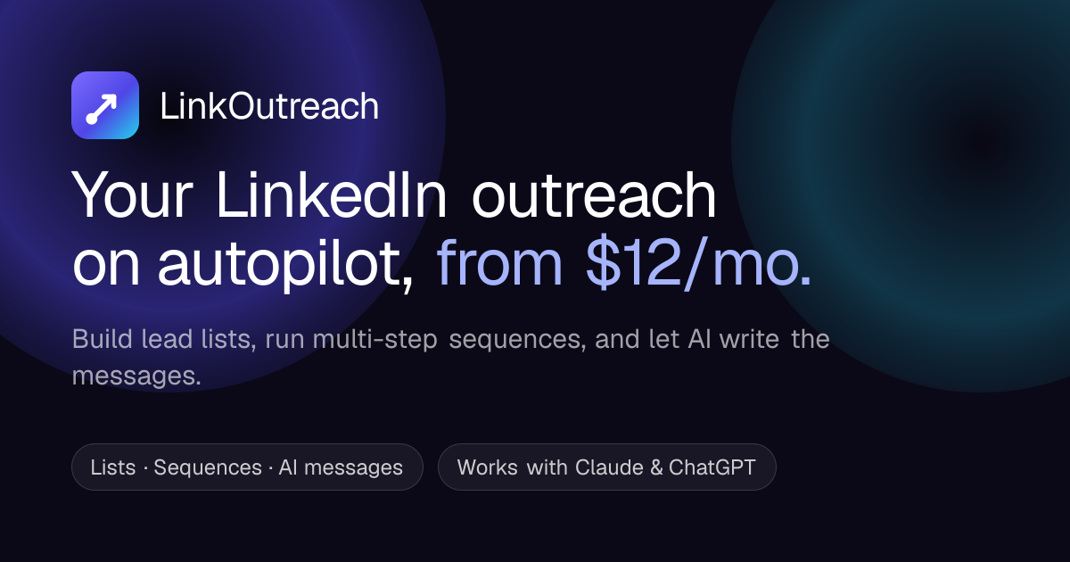 LinkOutreach screenshot 1