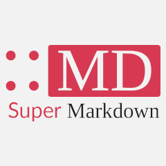 Super Markdown logo