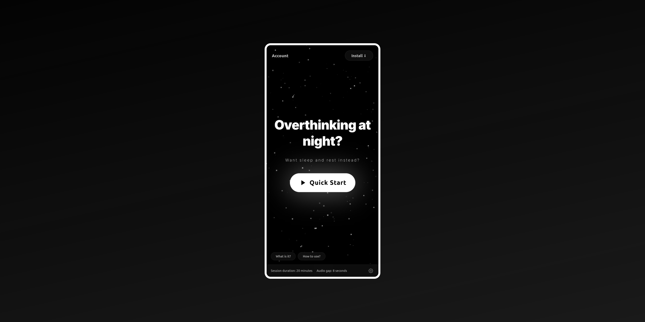 fastsleep.app screenshot 1