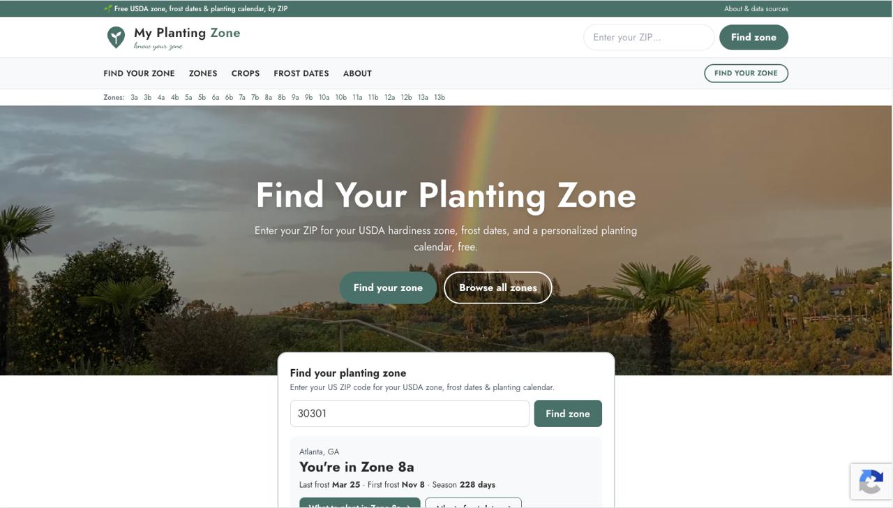 My Planting Zone screenshot 1
