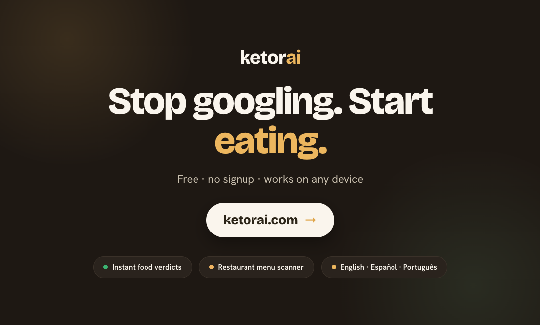 Ketorai screenshot 1