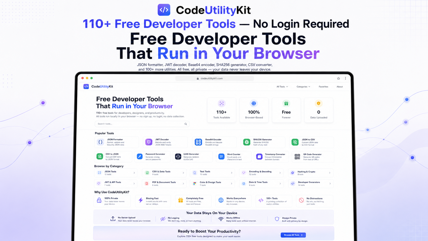 CodeUtilityKit screenshot 1