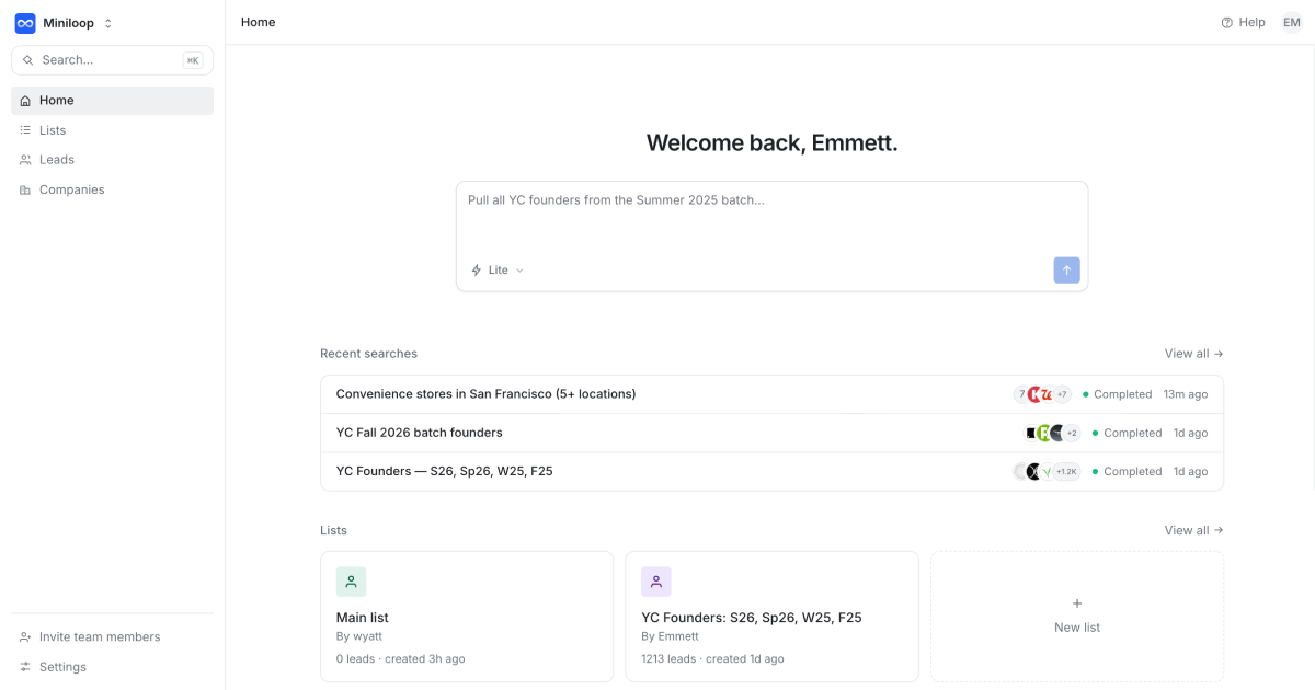 Miniloop screenshot 1
