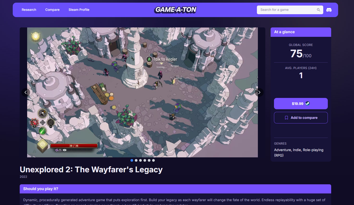 Gameaton screenshot 1