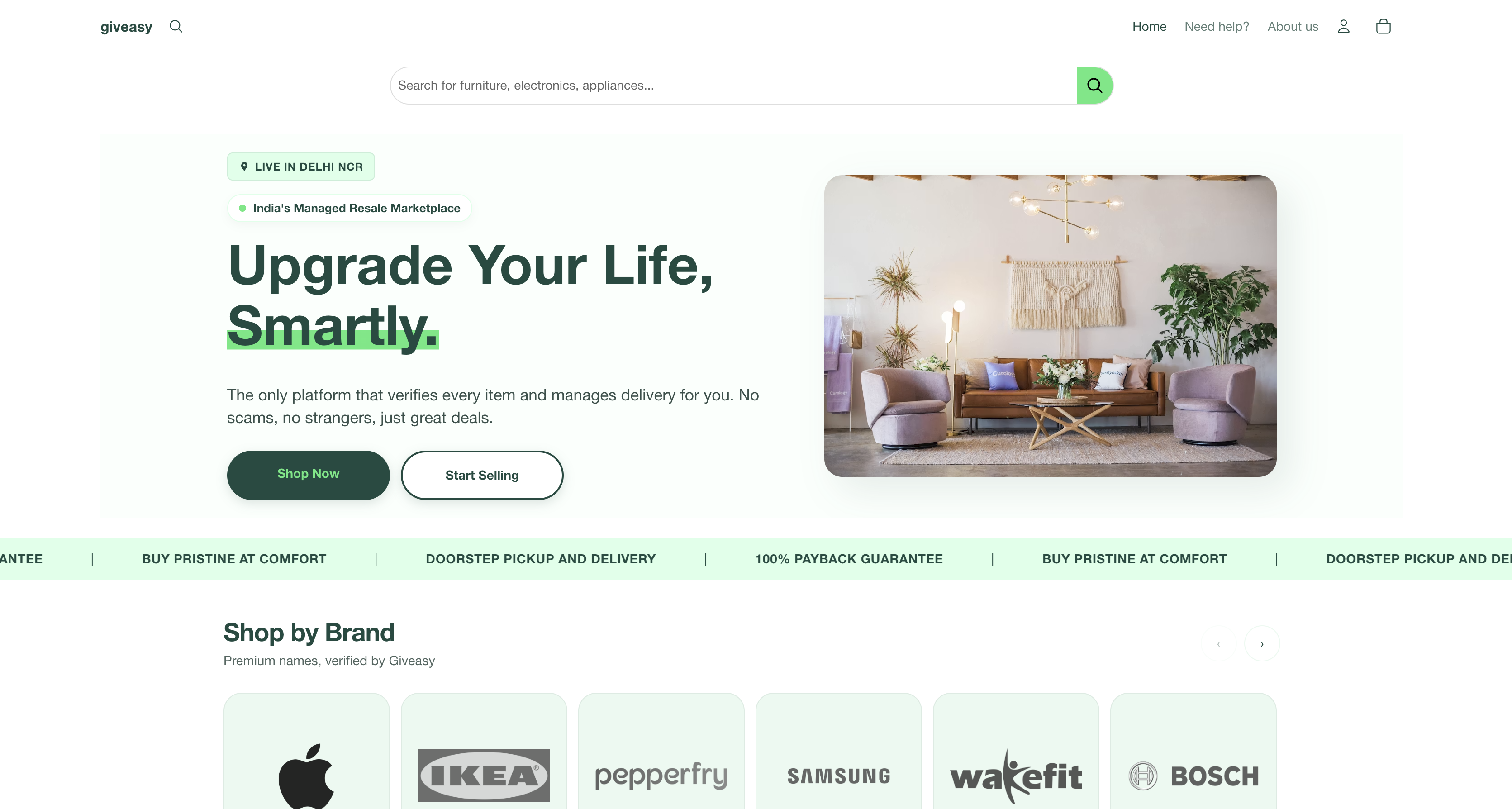 giveasy screenshot 1